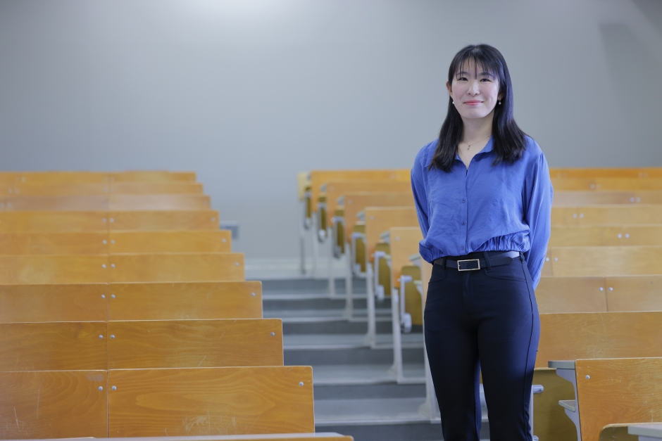 スポーツビジネスコース　森岡　きららさん