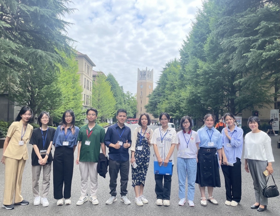 日越大学の学生を招きJST交流事業「さくらサイエンスプログラム」を実施しました。