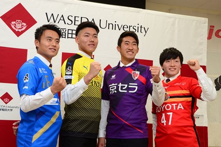 ア式蹴球部】「Jリーグ加入内定選手（岡田優希選手、小島亨介選手