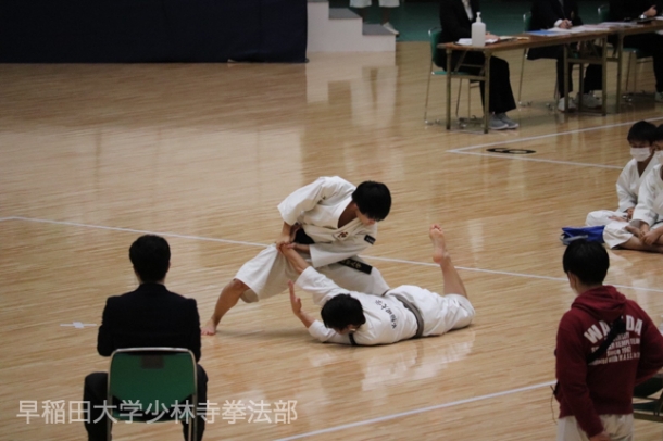 少林寺拳法部 全日本学生大会で悔いのない好試合 新体制に期待 早稲田大学 競技スポーツセンター