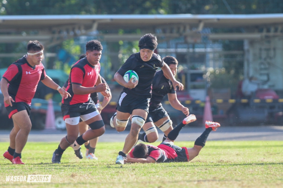 早稲田大学　蹴球部　ウィンドブレーカー 早稲田大学ラグビー蹴球部公式サイト《2025 One Shot》