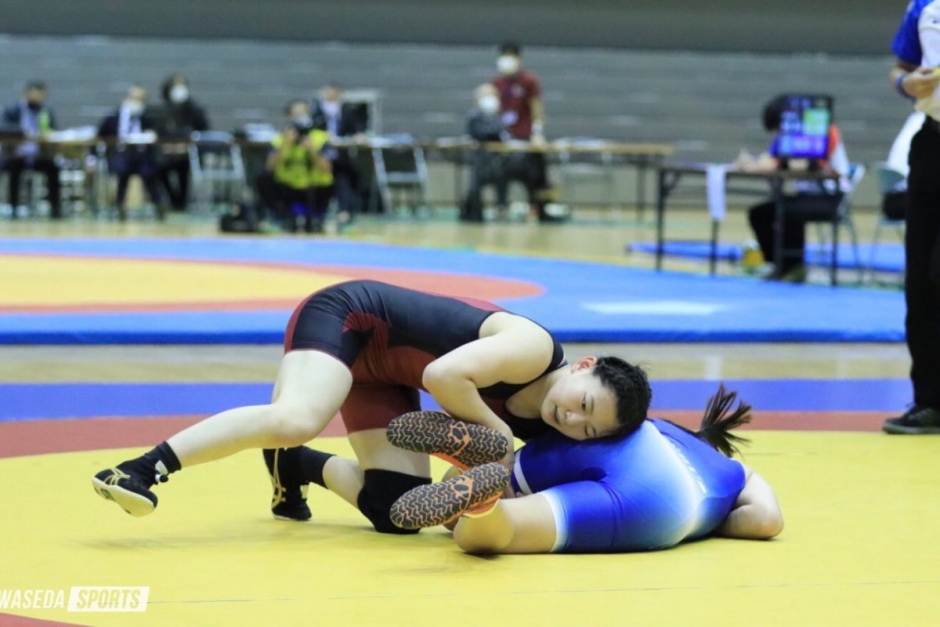 レスリング部 1年生伊藤海がインカレ優勝 2日目出場の3名が表彰台へ 早稲田大学 競技スポーツセンター