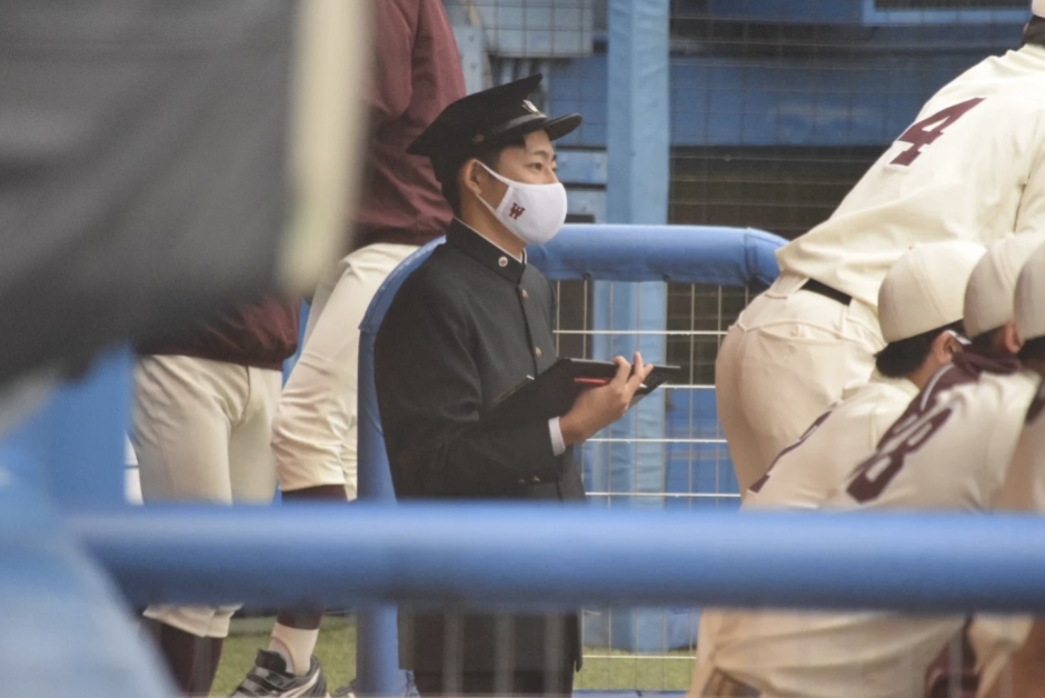 早稲田佐賀出身の野球部主務・鈴木隆太（教育4） マネージャー