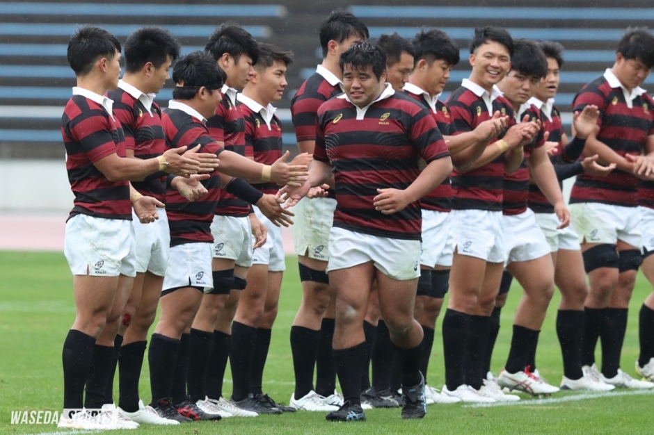 ラグビー蹴球部 対立教大戦 31-7でノーサイド、対抗戦4連勝 – 早稲田