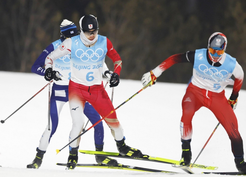 谷地は北京五輪の団体メンバー入りを惜しくも逃したが、個人ノーマルヒルで出場を果たした