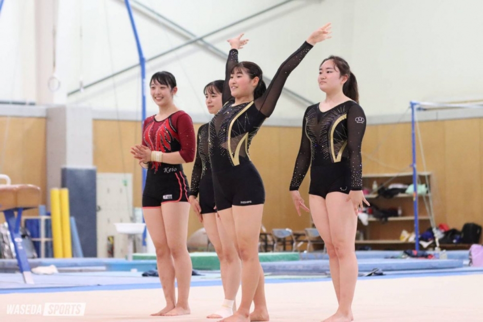 体操部 早慶戦で通算70回目優勝飾る 全種目で圧倒し全日本インカレへ弾み – 早稲田大学 競技スポーツセンター