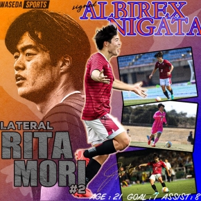 アルビレックス新潟 2024年 ユニフォーム(#24 森 璃太) Lサイズ アルビレックス新潟 - UNIFORM 2024