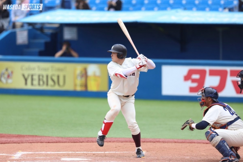 野球部 熊田任洋副将がプロ志望届を提出！ プロ野球ドラフト会議