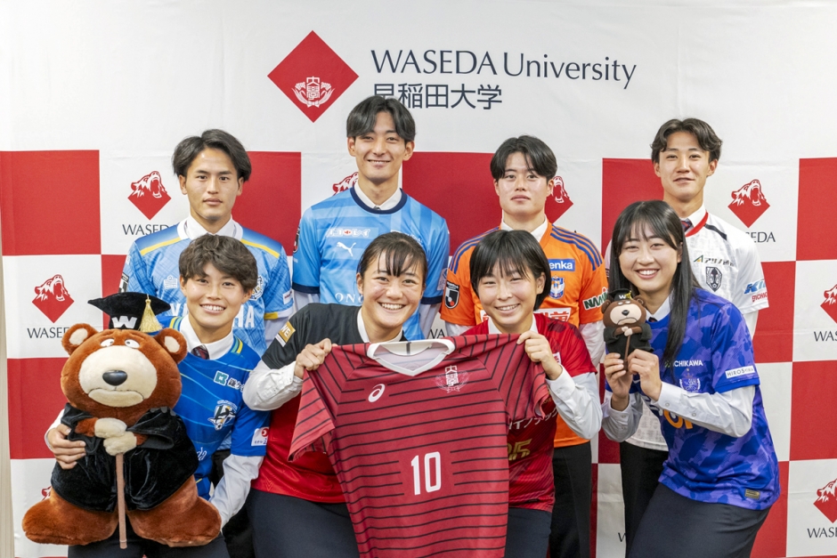 ア式蹴球部 2024シーズン、男女8名が「J」「WE」「なでしこ」の各