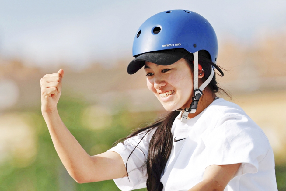 スケートボード 東京五輪銅メダル・中山楓奈がパリ五輪代表に決定
