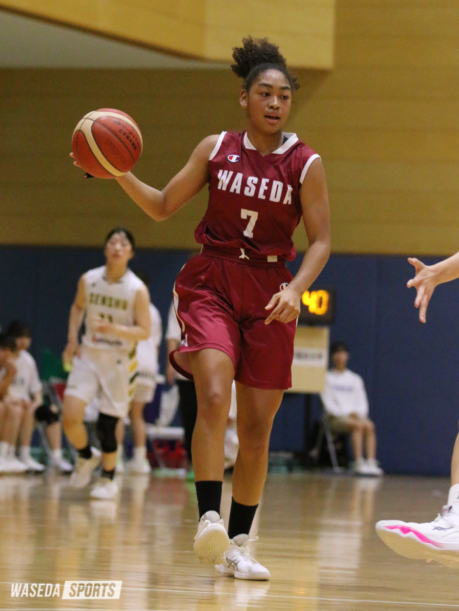 女子バスケットボール部 100点ゲームで専大に快勝！ – 早稲田