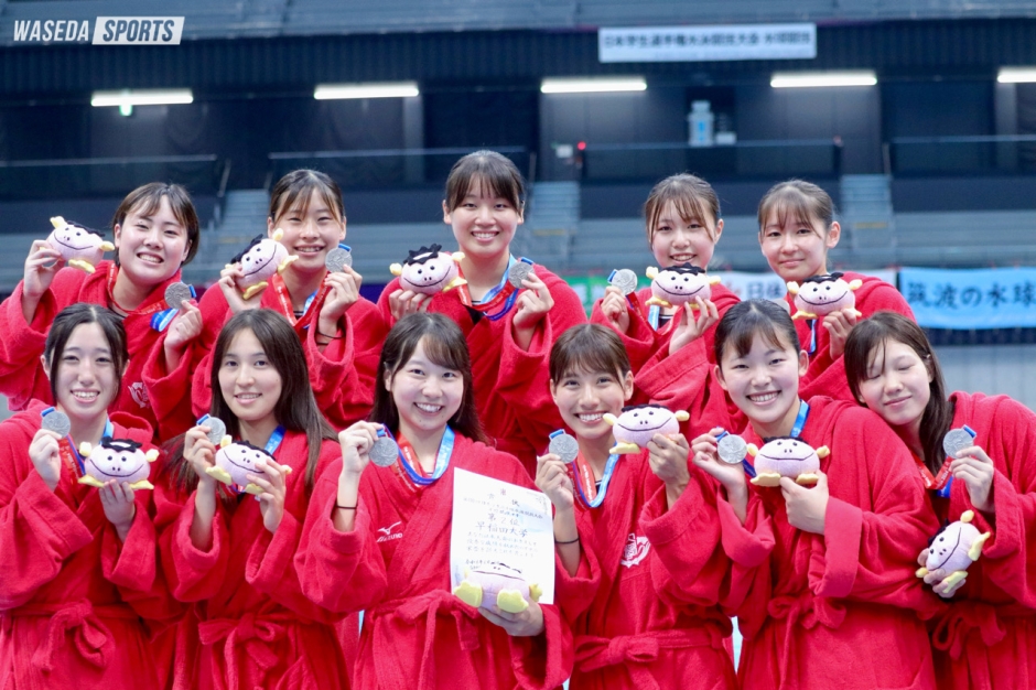 水球女子 善戦するも強豪の壁を破れず インカレは準優勝で閉幕