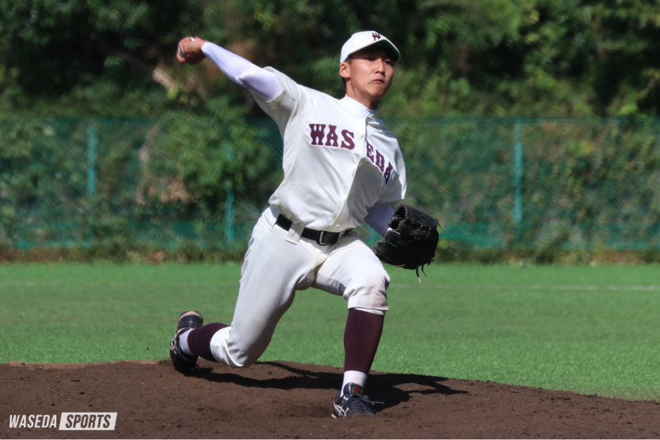 本日限定値下　早稲田大学野球部　グラウンドコート DESCENTE 早稲田野球部 グランドコート グラコン 紫 パープル