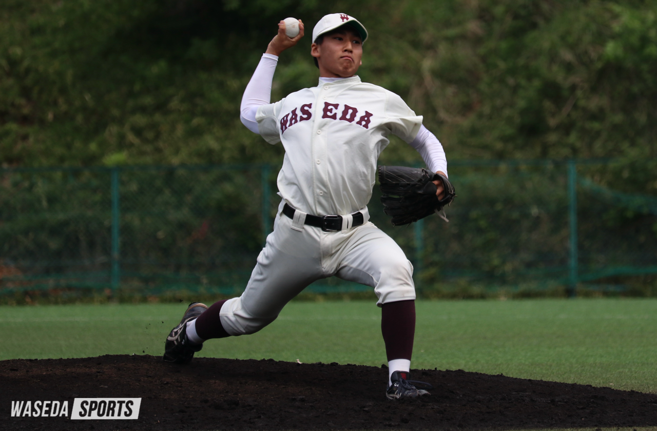 準硬式野球部 投打がかみ合い2連勝 宿敵・明大から勝ち点奪う