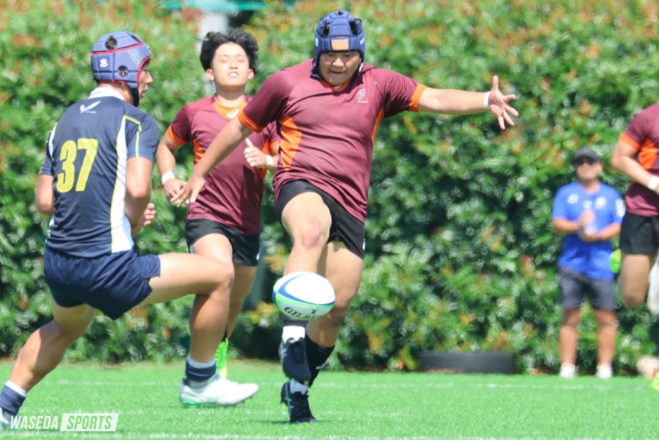 アシックス 早明戦 Tシャツ 早稲田大学ラグビー蹴球部 明治大学