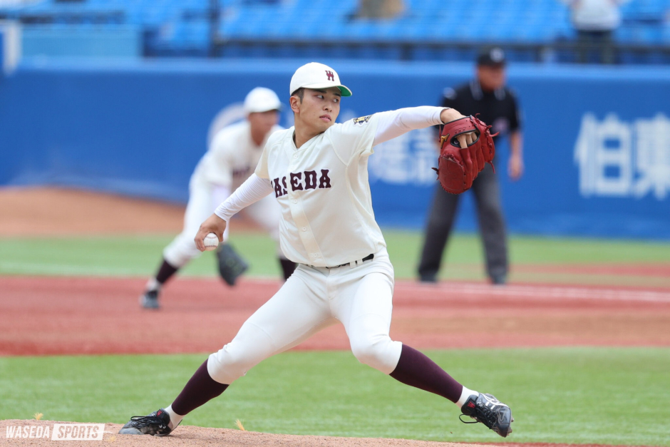 野球部 4連覇の夢ついえる 髙橋煌好投も完封負けで明大に賜杯奪還を