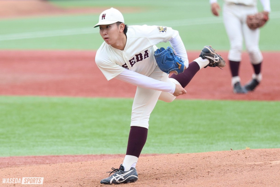 野球部 計10奪三振の完封勝利 それぞれが集大成を見せ今季最後の公式戦