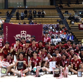 バレー部男子ユニフォームスポンサー 「豊田合成」「プログデンス