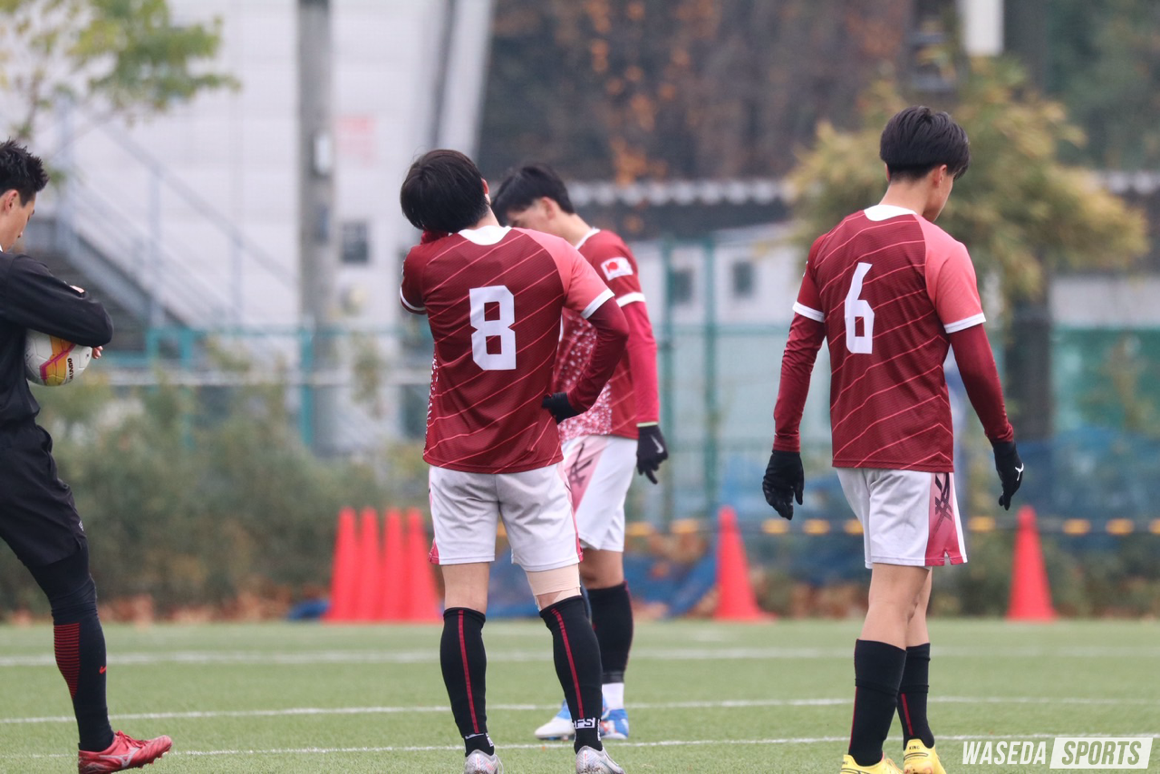 ア式蹴球部男子 青学大に先制するも逆転され敗戦 悔いの残る結果となっ