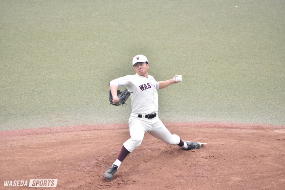 準硬式野球部 町田が今季初勝利 接戦を制し勝ち点を奪う／慶大2回戦