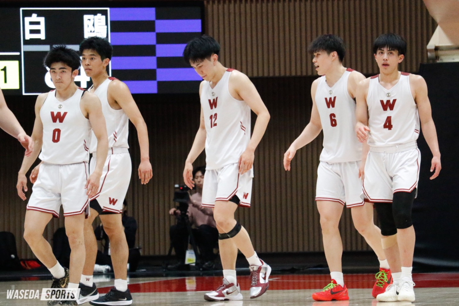 早稲田大学 体育会バスケ部 バスケットボールウインドブレーカー バスケ部男子 「三浦劇場」の逆転劇で5位決定 関東大学選手権