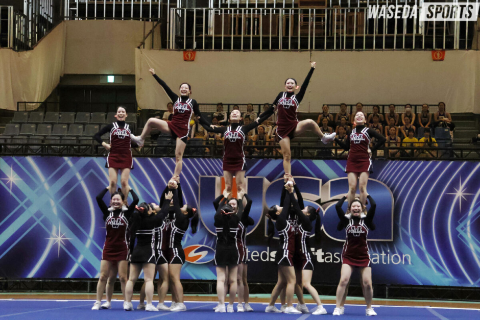 応援部チア部門 BIGBEARS 2チームが1位の快進撃《USAチアリーディング