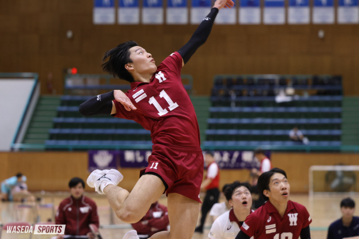 バレーボール部男子 盤石な試合運びで東海大に勝利し5連勝《秋季関東