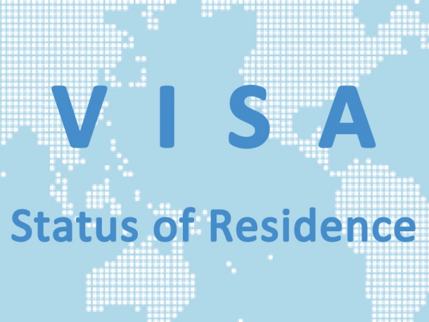 VISA Status of Residence