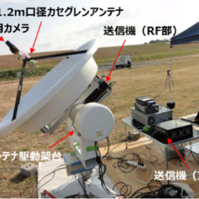 小型軽量テラヘルツ帯アンテナサブシステムを開発し、飛行中の航空機と
