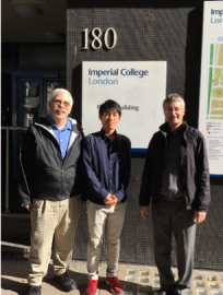 Prof.Darryl Holm ，Watanabe，Preof. Martin Guest 　