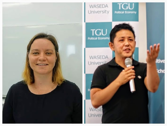 Dr. Nicole Baerg and Dr. Daina Chiba