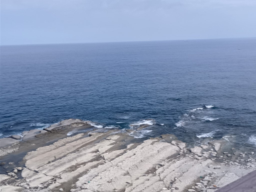 禄剛埼から見た日本海