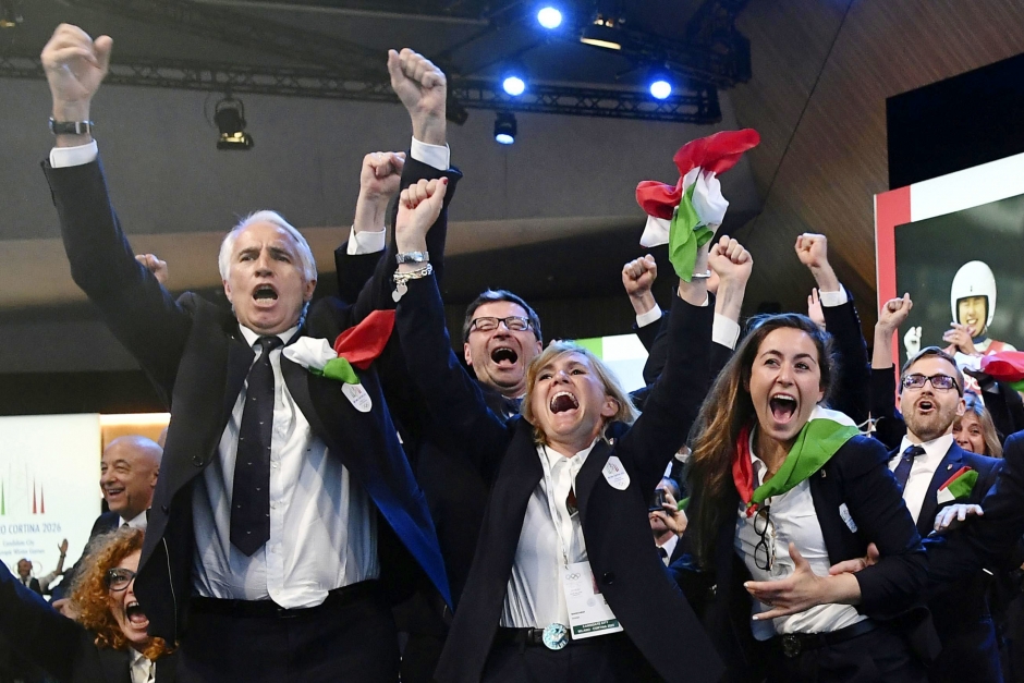 イタリアのミラノ・コルティナダンペッツォで2026冬季オリンピック大会