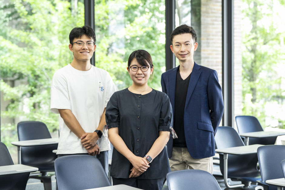 商学研究科 林 之航 / 基幹理工学研究科 塩谷 麻紀子 / 経営管理研究科 齋藤 有