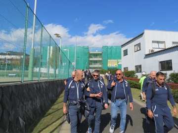 Members of the Italian National Olympic Committee and Sports Federation visit Tokorozawa Campus!