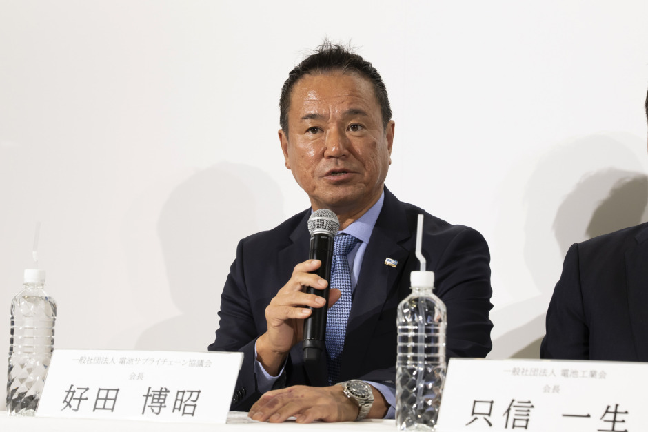 一般社団法人 電池サプライチェーン協議会 会長 好田博昭氏