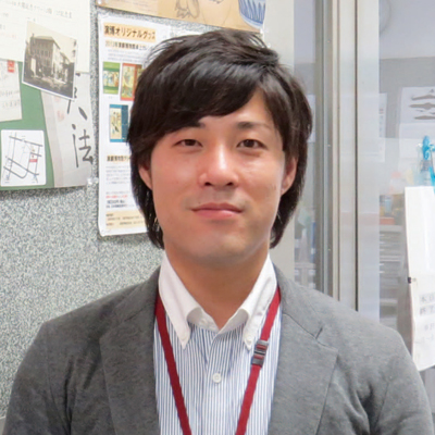 ▲文化企画課職員 平原 信崇