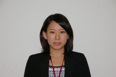 ▲学生部学生生活課（厚生デスク） 志熊　万希子