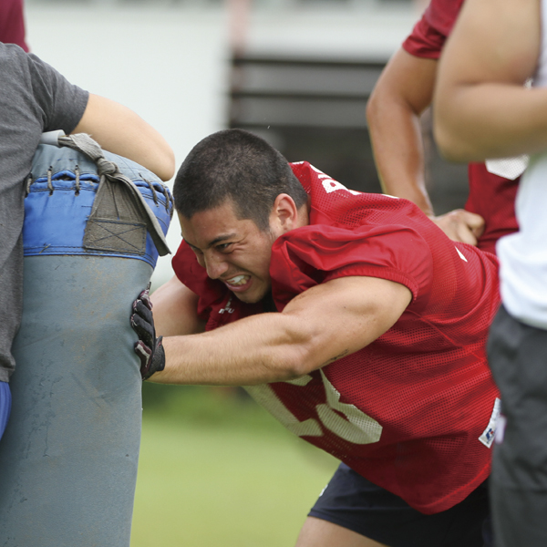 They continue to train hard as they aim to be the best college team in Japan.