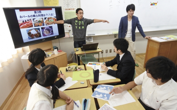 出前授業の様子