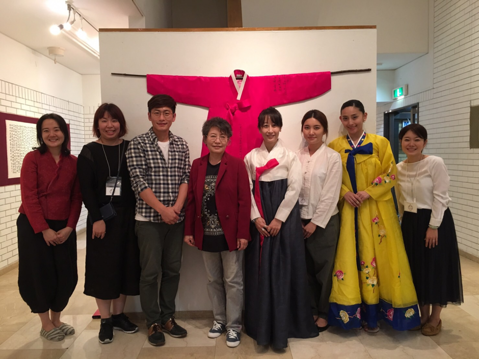 2017年3月_韓国での展示会にて