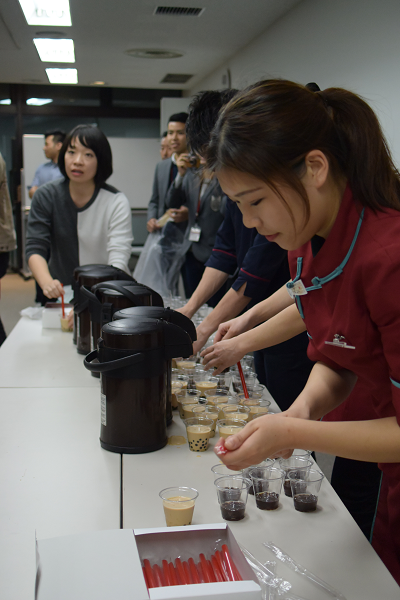 ICC台湾文化カフェ タピオカミルクティーの元祖を味わう