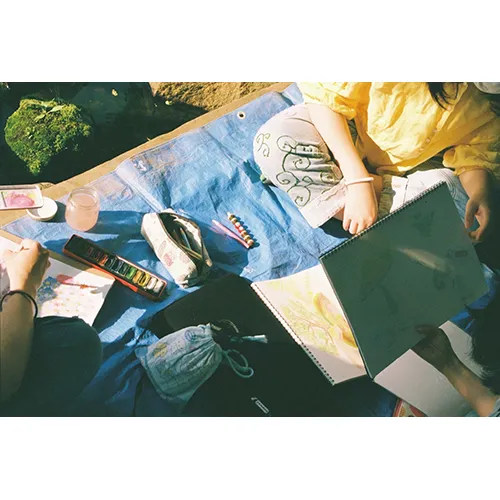 空きコマでお絵かき