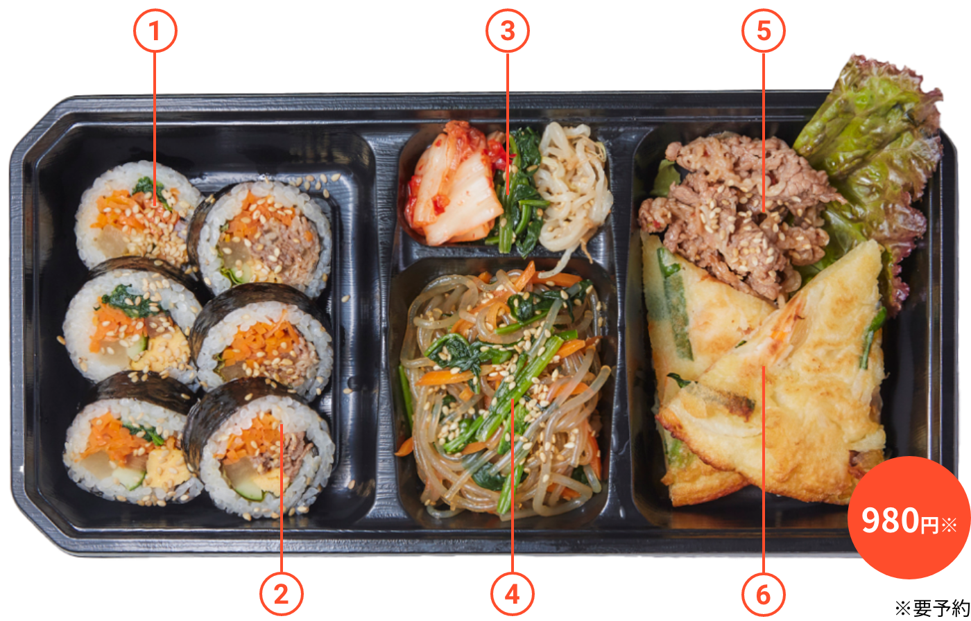 ジンミー弁当