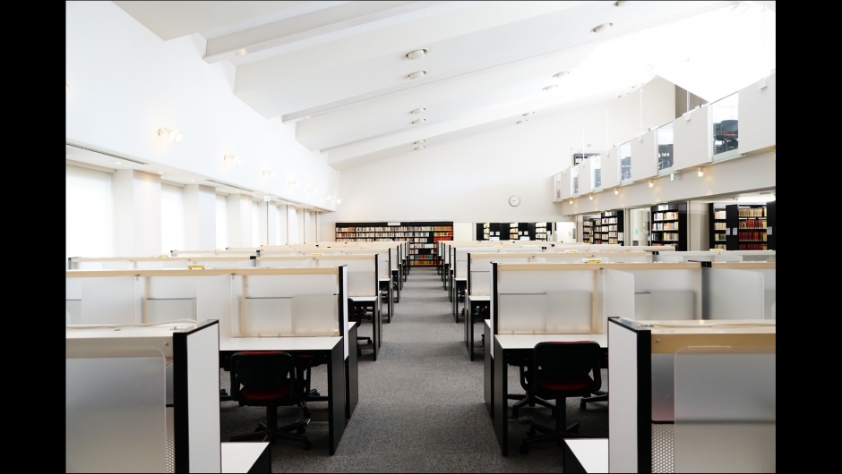 戸山図書館 3F　閲覧席