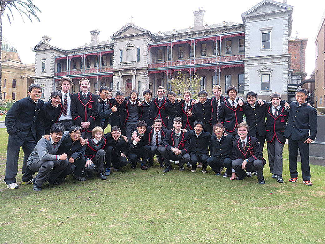 高校での留学 早稲田大学 高等学院 中学部