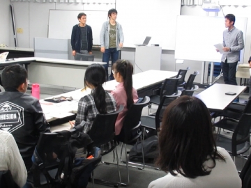 留学生がたくさん質問をくれました