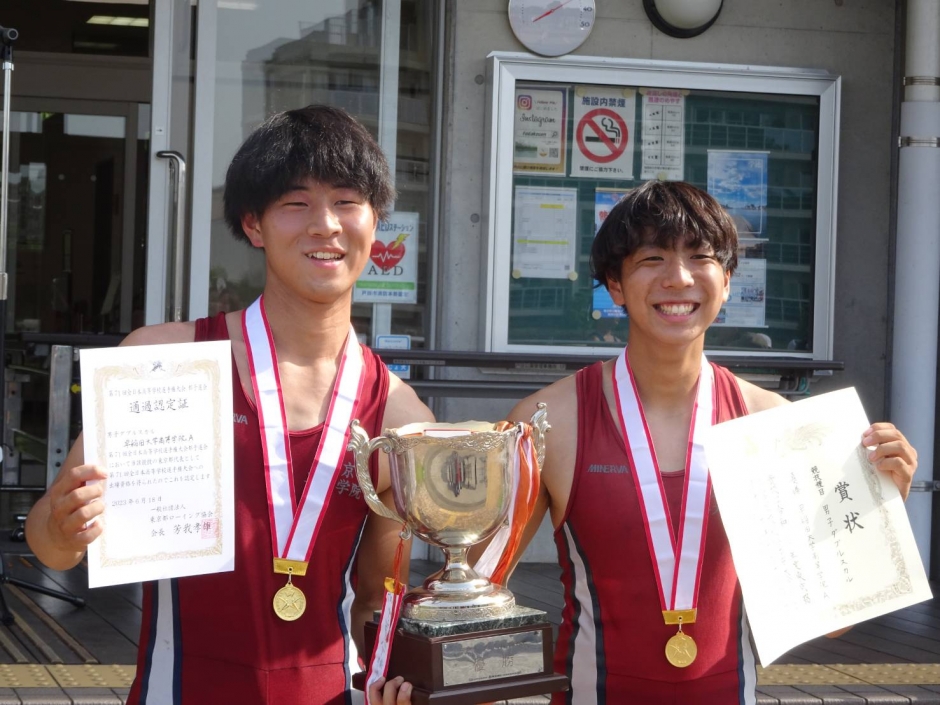 ボート部 インターハイ出場（9年ぶり）へ – 早稲田大学 高等学院