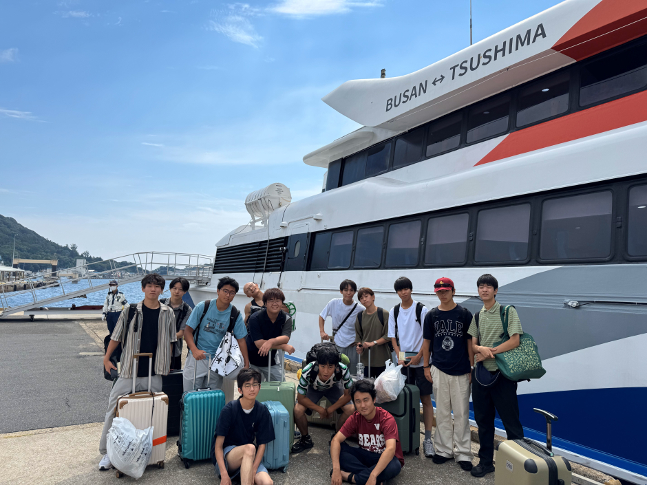 釜山から対馬へと「越境」！