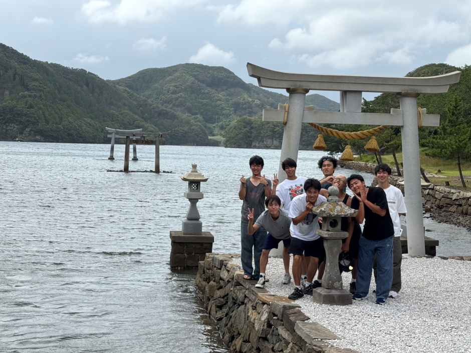 和多都美神社にて